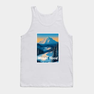 Mount Hood Oregon United States Ski Tank Top